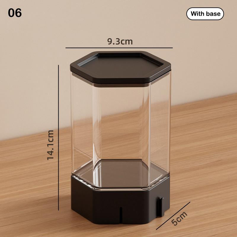 

Глухая коробка для хранения, коробка для демонстрации мультяшных фигурок, стеллаж для хранения моделей ручной работы, прозрачная пыленепроницаемая стойка для демонстрации