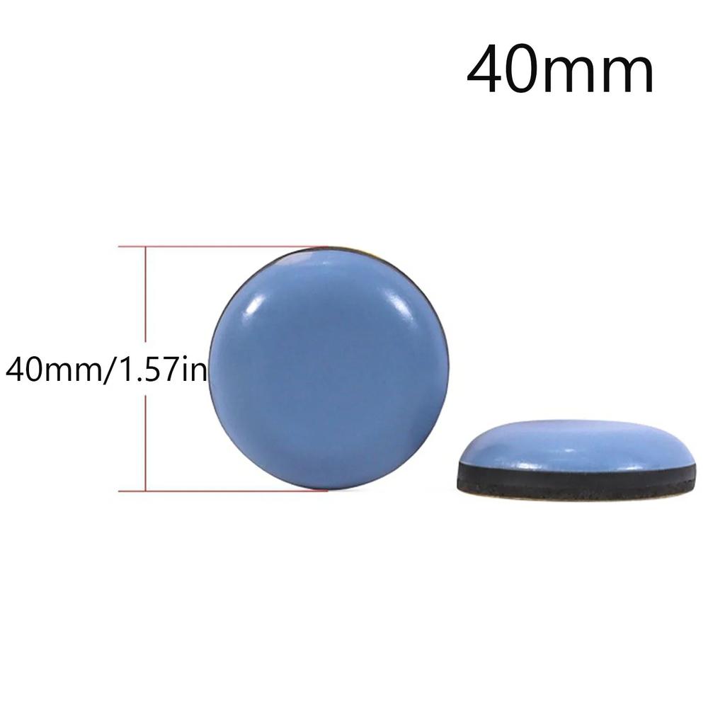 4pcs Self-Adhesive Furniture Leg Slider Pads Thickening Feet Rug Felt Pads Anti Slip Mat Bumper Damper Chair Table Floor Protect
