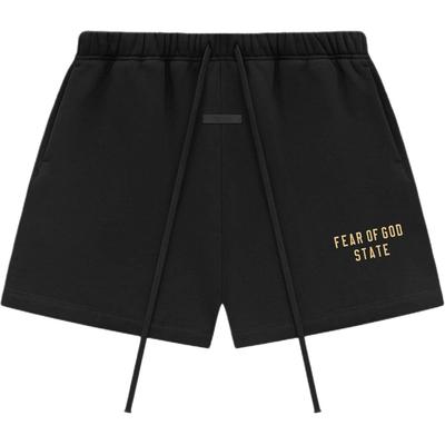Fleece Soccer Short Black Men Bottoms 160BT242000F