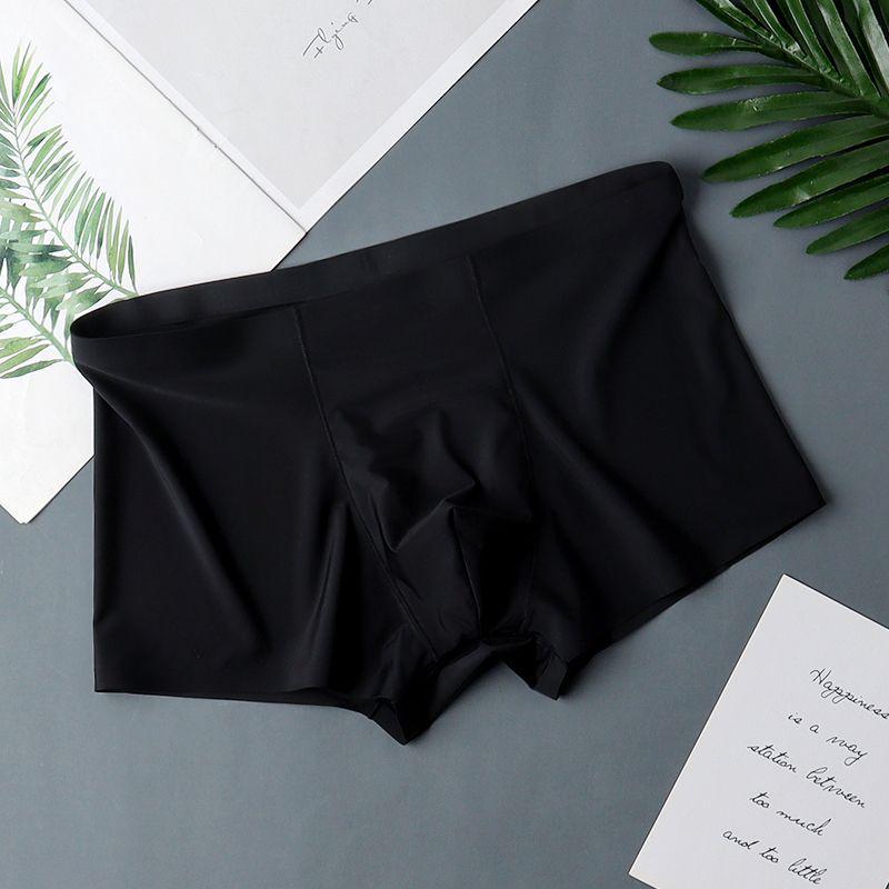 Zomer Heren IJszijde Naadloze Boxer Briefs - Ademend, Lichtgewicht, Jeugdig Design.