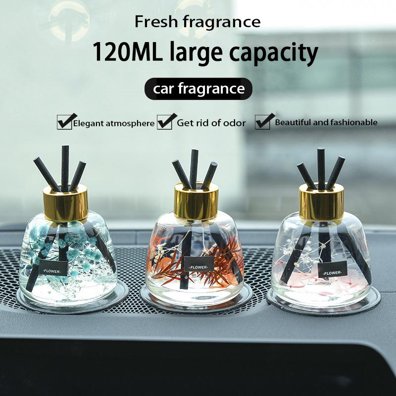 

120 мл Автомобильный парфюмерный освежитель воздуха Натуральное эфирное масло растений Флавринг для автомобильной приборной панели Аромат Аромат Воздушный диффузор