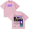 Rapper Bruno Mars Album 2026 Tour Print Tshirt Man Woman Fashion Luxury Tshirt Short Sleeve pure Cotton Casual Aesthetics Tees