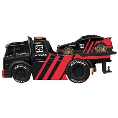 Maisto 164 JDM Flatbed 1983 Toyota Sprinter Trueno (AE86) BlackRed Finished Product