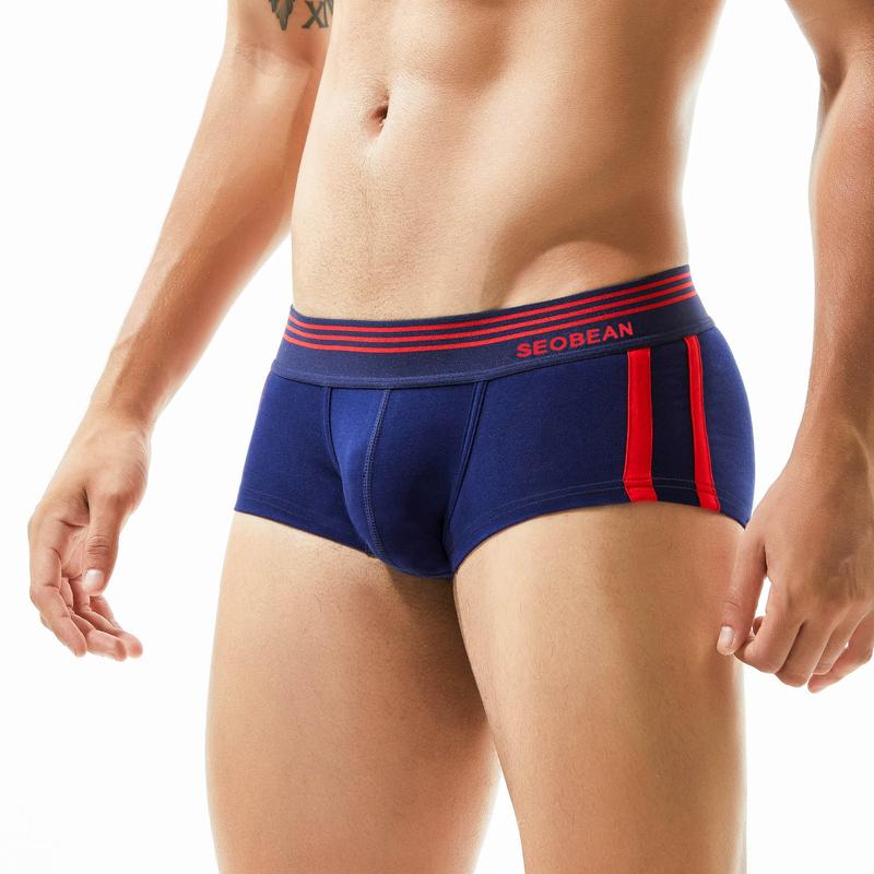 Herren Slips Herren Unterwäsche Boxershorts Sportunterwäsche Niedrige Taille Bequem Herren Boxershorts Unterhosen
