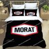 Art Style Unique Morat Pop Band Bedding Set Queen/King Size Duvet Cover Comforter Soft Bed Sheet Set Home Decor Luxury Gift