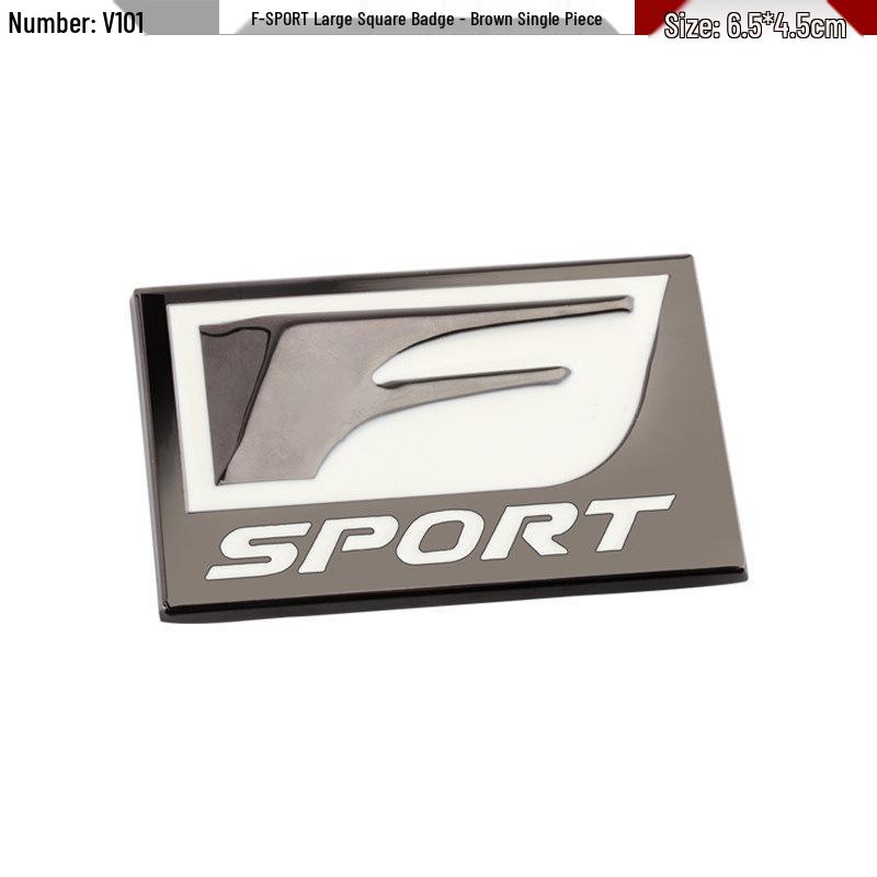 Emblems for Lexus IS200T, NX, CT200: FSPORT, Rear, & Side