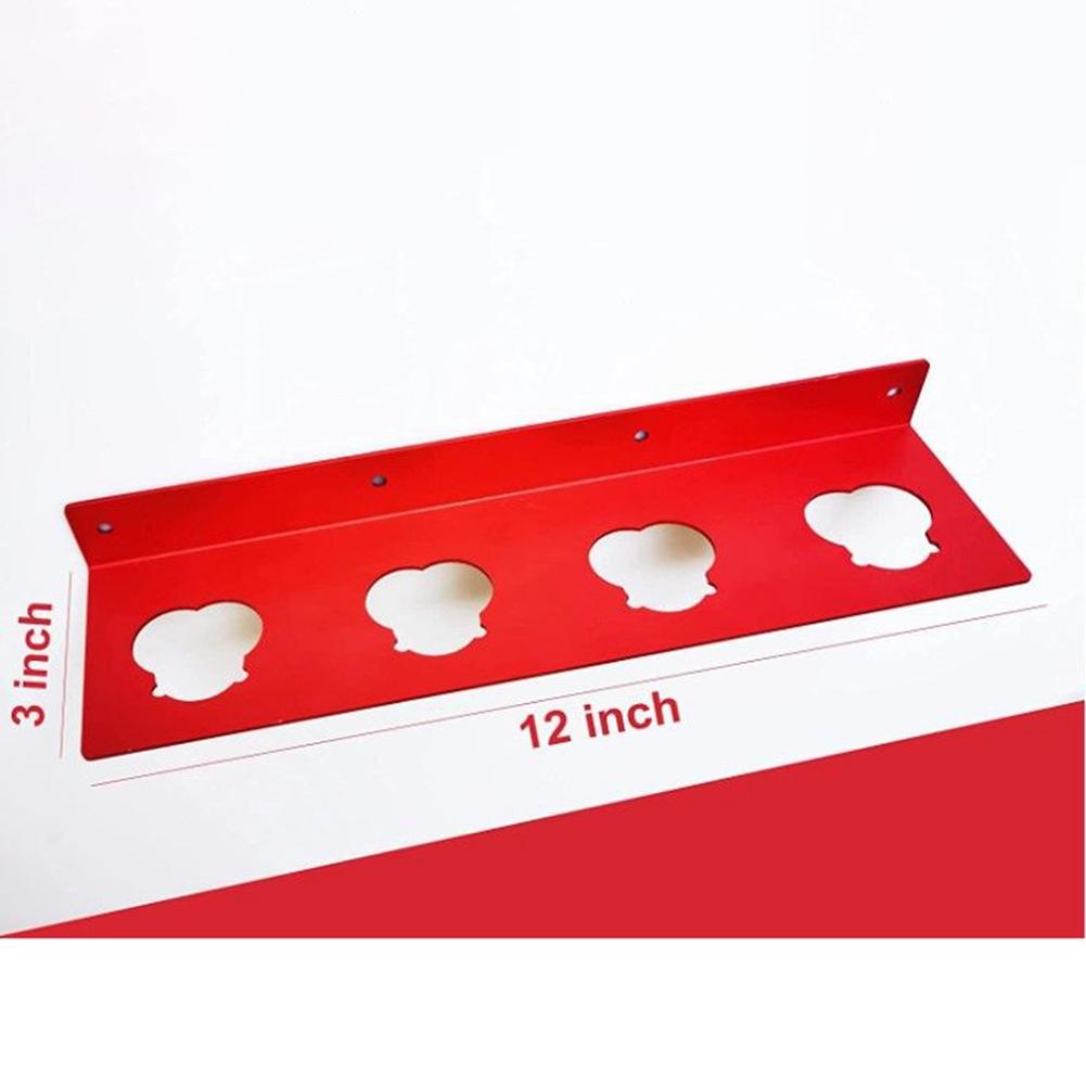 Battery Holder Compatible for Milwaukee M12, Battery Holder Battery Storage Holder Wall Mount Rack With 4 Slots