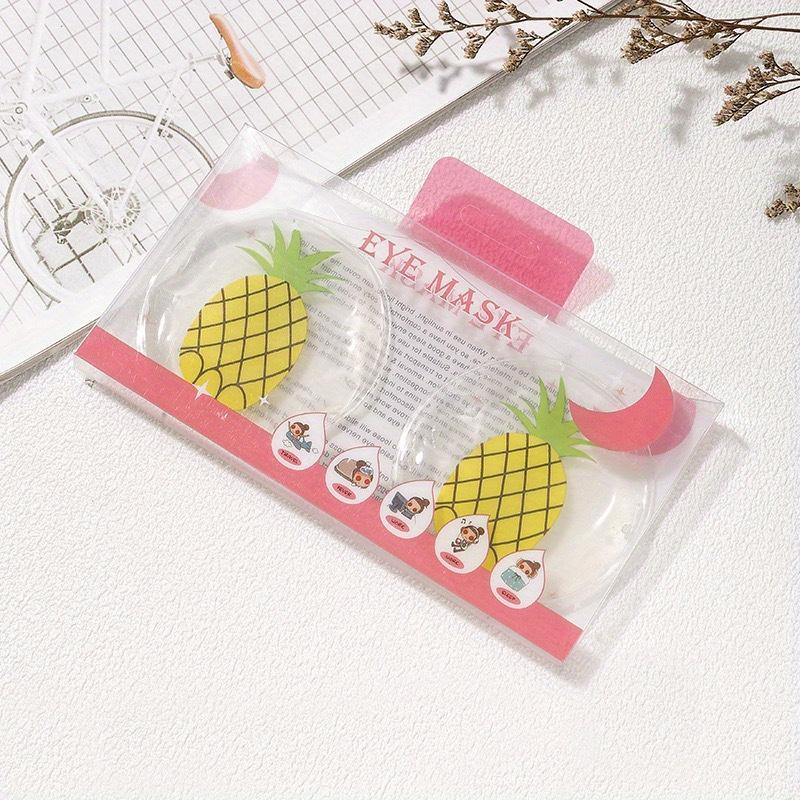 Żelowe woreczki chłodzące wielokrotnego użytku, chłodzące wkładki pod oczy i plastry pod oczy, ciepłe i zimne woreczki do leczenia zaczerwienienia i bólu oraz relaksujące oczy