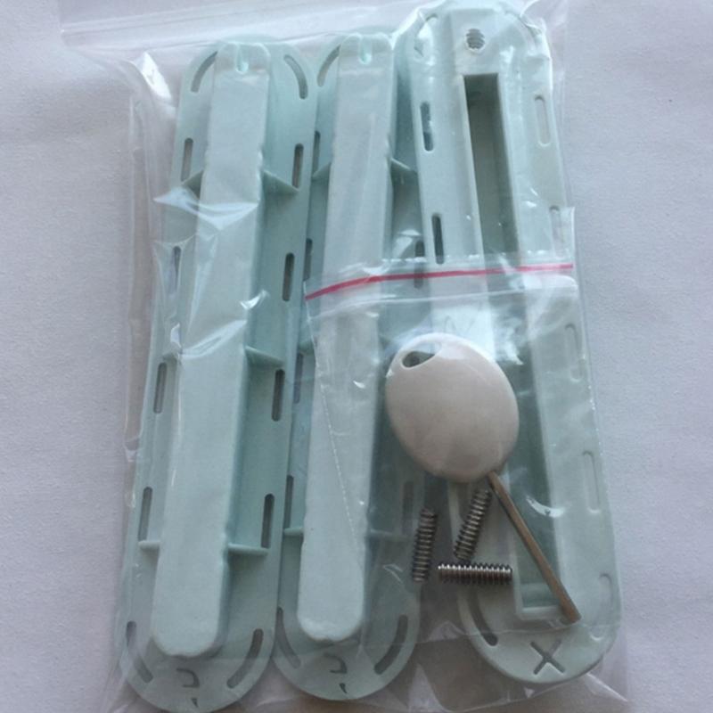 3Pcs/Set Single Fin Box Surfboard Fin Box Replacement Set with Screws Key, Surfing Screw Surfboard Surfs Fin Plugs Set