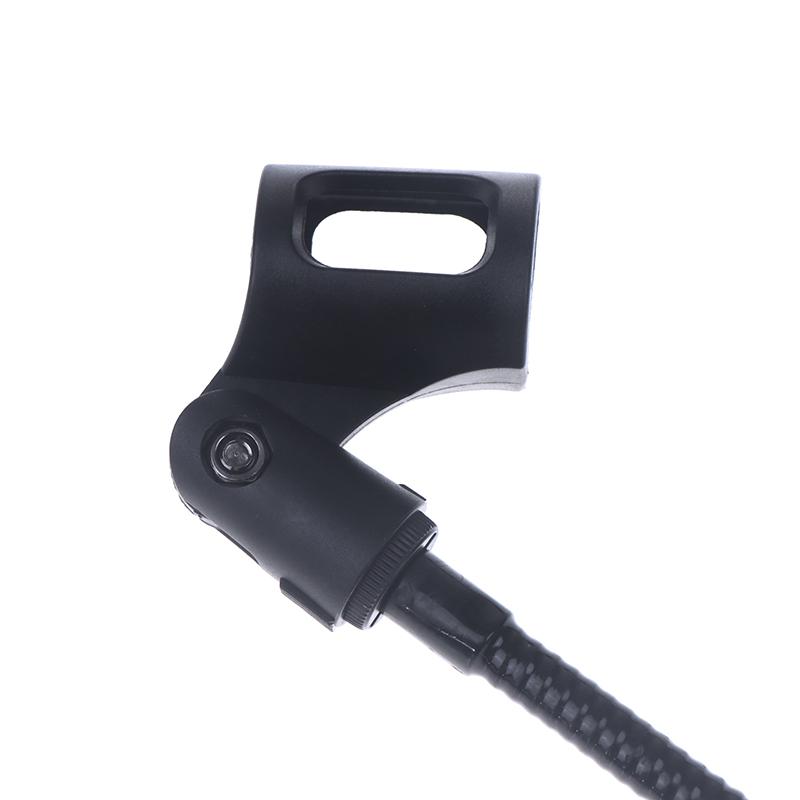 Microphone Stand Metal Table Clamp 360 Adjustable Flexible Gooseneck Universal Microphone Arm For Meeting Lecture Podcast