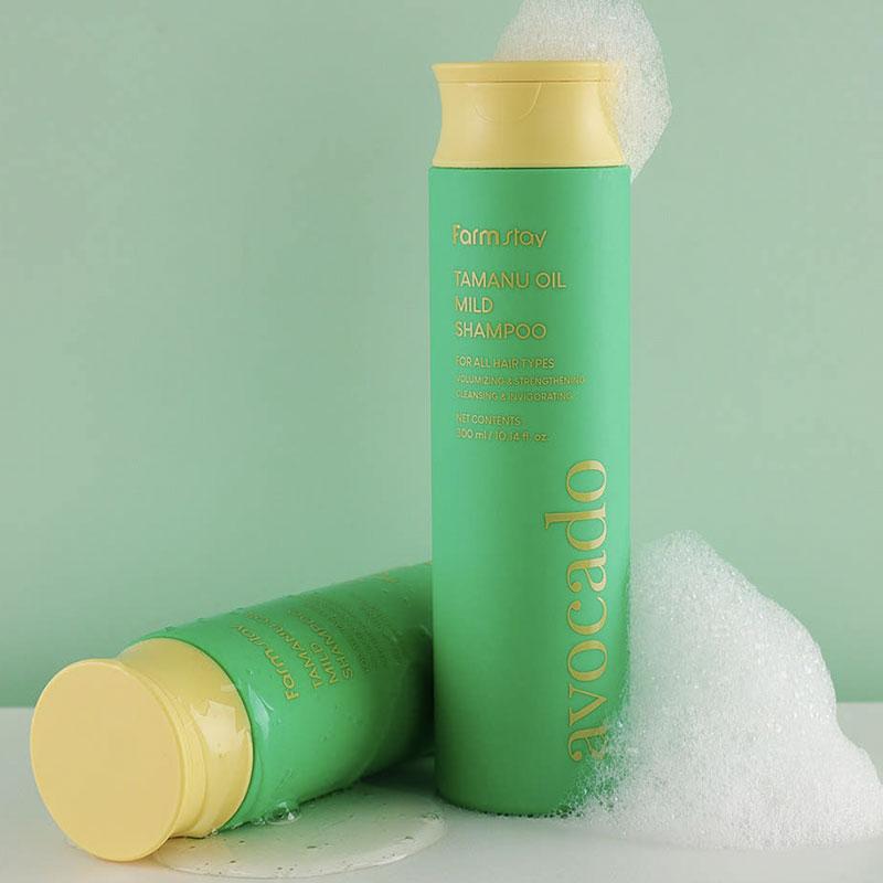 FARMSTAY Tamanu Oil Mild Shampoo Avocado 300ml