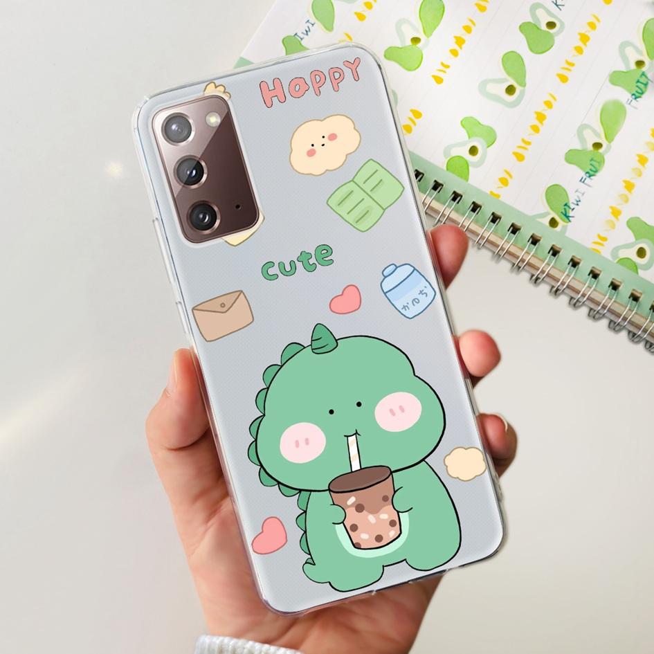 For Samsung Note 20 5G Case SM-N981B Popular Flower Slim Soft Silicone Phone Cover For Samsung Galaxy Note20 Ultra 5G Funda Capa