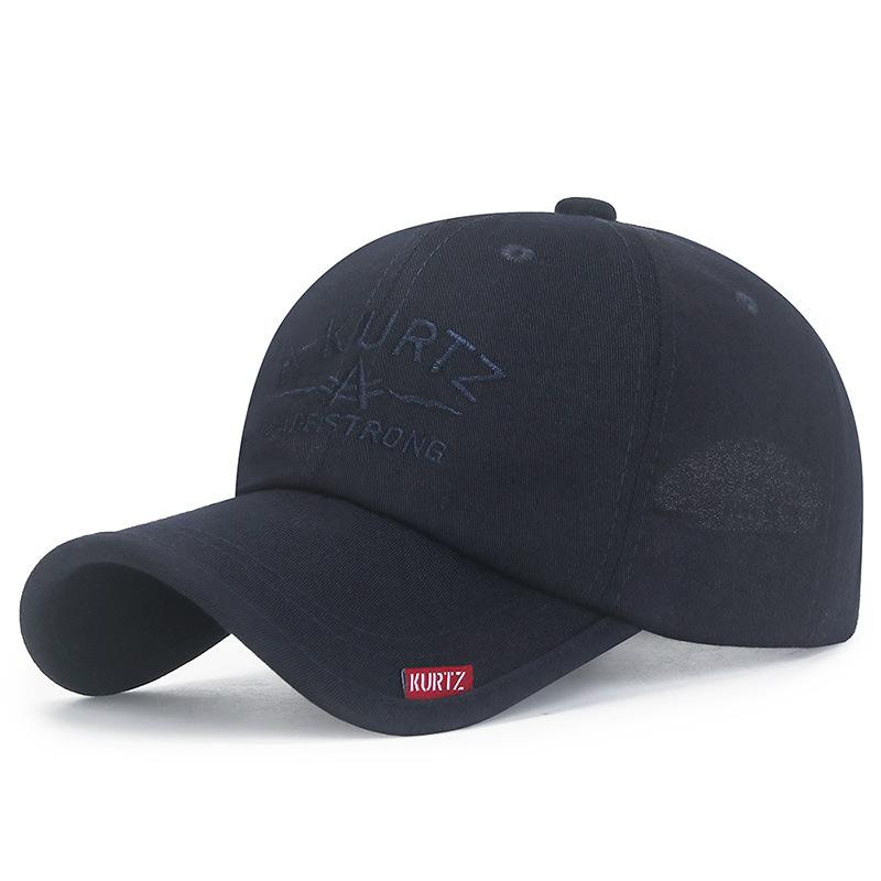 New Red Label Soft Top Baseball Cap Fashion Embroidery Young Men and Women Student Visor Casual Spring and Summer Hat