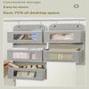 Over The Door Hanging Organizer with Clear Windows Multi Large Capacity Pockets Durable for Bedroom Bathroom Closet Use