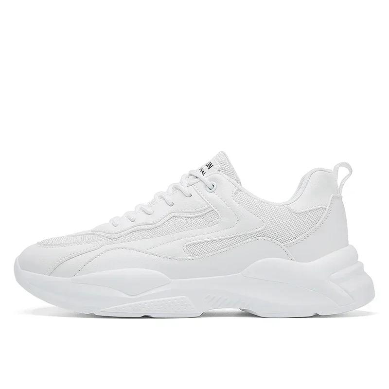 

Брендовые мужские кроссовки на шнуровке из вулканизированной стали, модные повседневные туфли в тон, новые сетчатые кроссовки для мальчиков 39