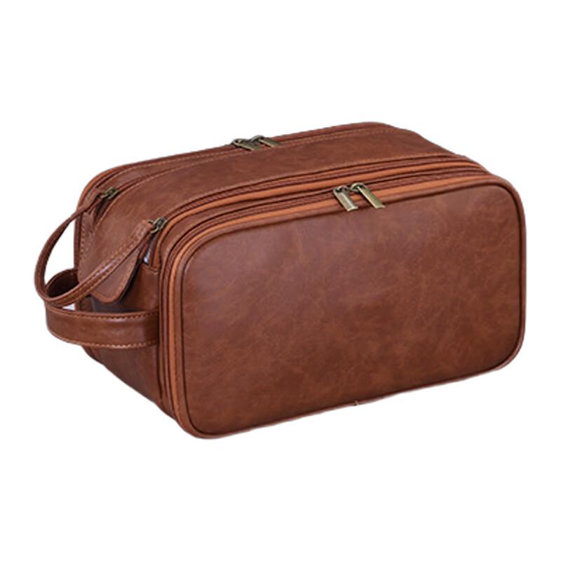 

AiiJiu Multi-Compartment PU Travel Storage Bag