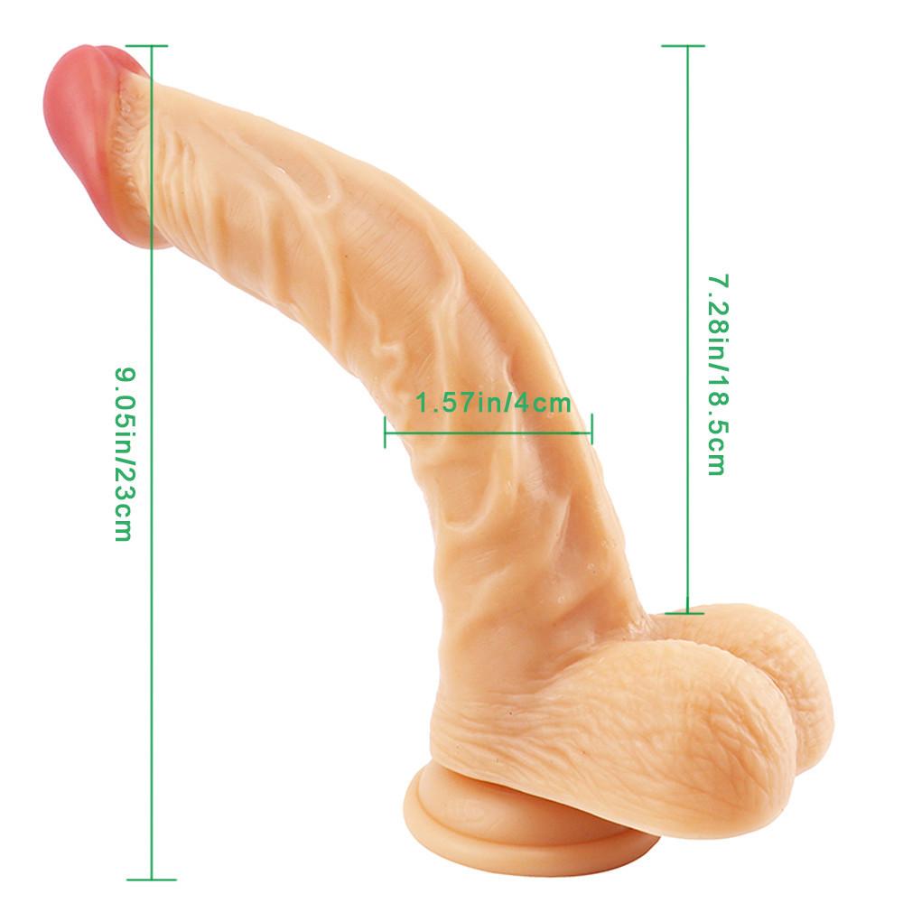 Dildos  Phallus Huge Large Realistic Silicone Dildos with Suction Cup G Spot Stimulate Adult Sex Toys for Woman