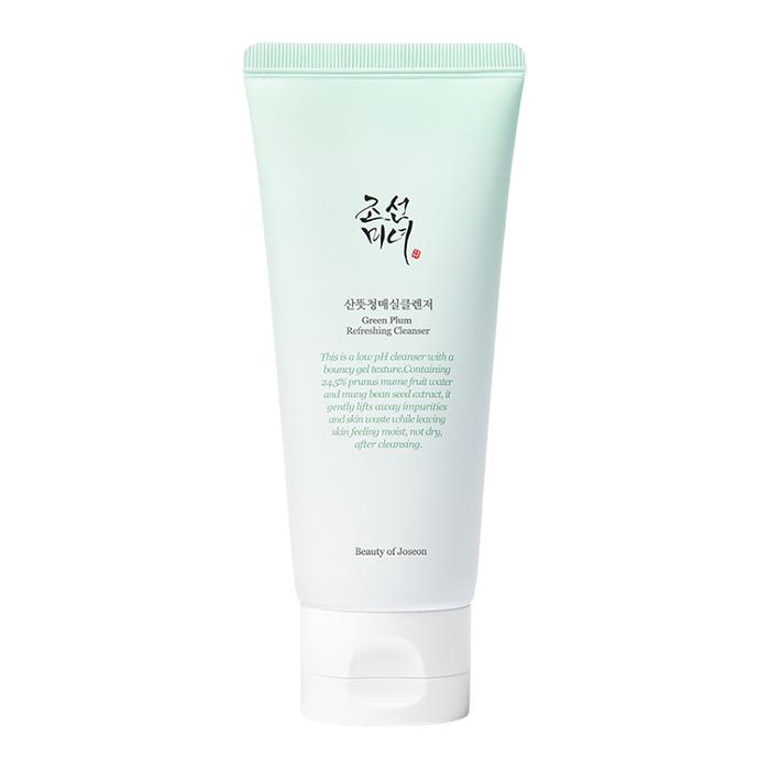 Beauty of Joseon Green Plum Refreshing Cleanser – Mild pH-Balanced Gel Cleanser with Green Tea and Plum Extracts, Korean
