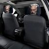Silver-Haired Uncle Car Headrest Covers , Easy To Remove & Wash, Personalized Car Seat Headrest Covers