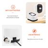 Wscoficey Wired Barcode Scanner for Supermarkets/Shops, USB Universal Scanner, Hands-Free Scanning, QR Code 1D & 2D Code Reader