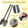 2pcs Tea Bag Squeezer Tongs, Stainless Steel Tea Bag Dispenser Gripper Picker Accessories Premium Teabag Filter Spoon Strainers Clip for Tea Drinkers