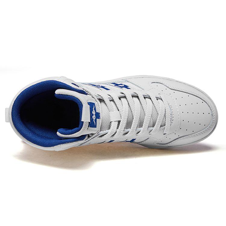 Kappa Moon Gray Blue Banda Stripe High-Top Sneakers Women Sneakers K0965CC62-133