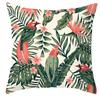 Parrot Toucan Floral Pillowcase Tropical Flowers Plants Print Cushions Cover Livingroom Sofa Decorative Throw Pillows Home Decor