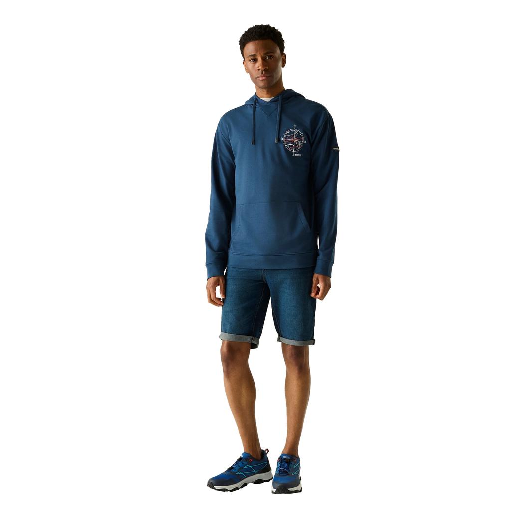 Regatta Mens Cline Compass Hoodie