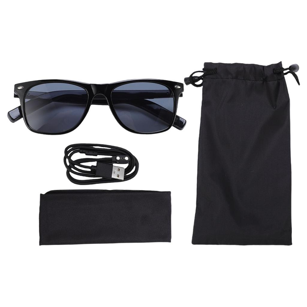 AI Translation Smart Sunglasses for Language Bluetooth Speaker and Touch and Photo Shooting Frame Men, Translator, 5.3 Mic, Control, Hands-Free Calls,