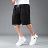 Plus Size 4XL-11XL Summer Oversize Black Shorts for Men Elastic Waist Casual Shorts Summer Clothes