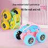 Kids' Four-Wheel Drive Inertia Toy Car - Macaron Rollover Stunt Vehicle