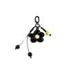 Y2K Candy Color Flower Keychain Sweet Cute Keyring Lovely Bag Pendant Hanging Decoration Couple Key Holder Gifts