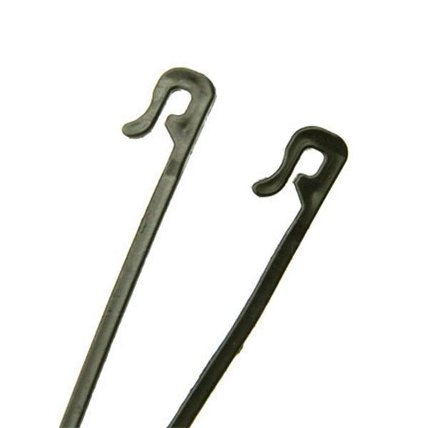 50pcs/bag Garden Plants Bundled Buckle Grape Vines Vegetable Strapping Clips Greenhouse Vegetables Stems Fixing Ring Fasteners Tool