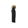 Elegant Women's Casual Long Maxi Dress With Long Sleeves For Evening Parties