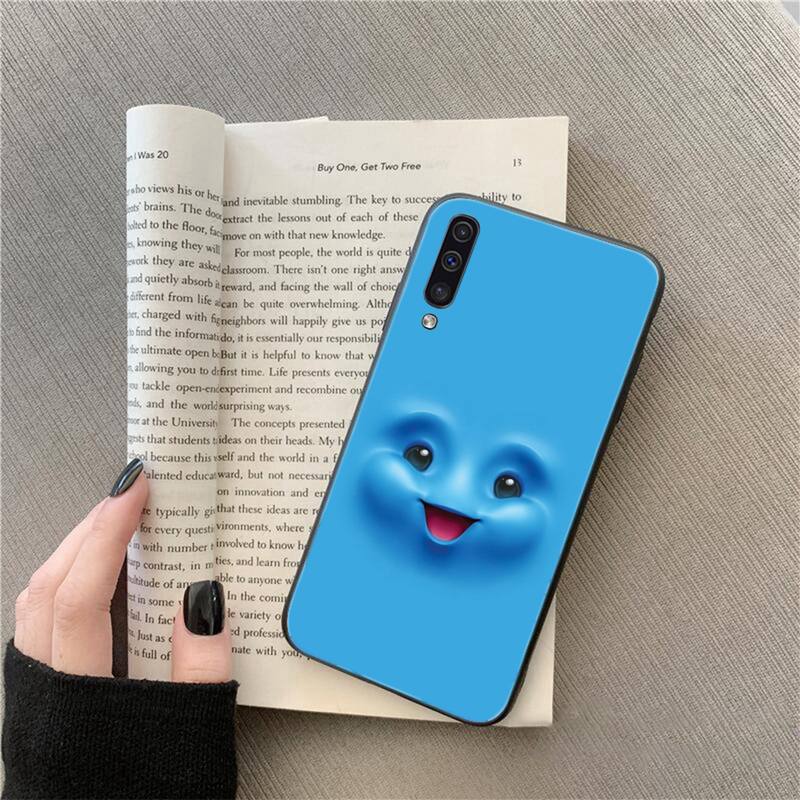 Art Funny Faces Phone Case For Samsung Galaxy A7 A50  51 A70  80 A40 A20 A30 A8 A6 A8 Plus A9 A71