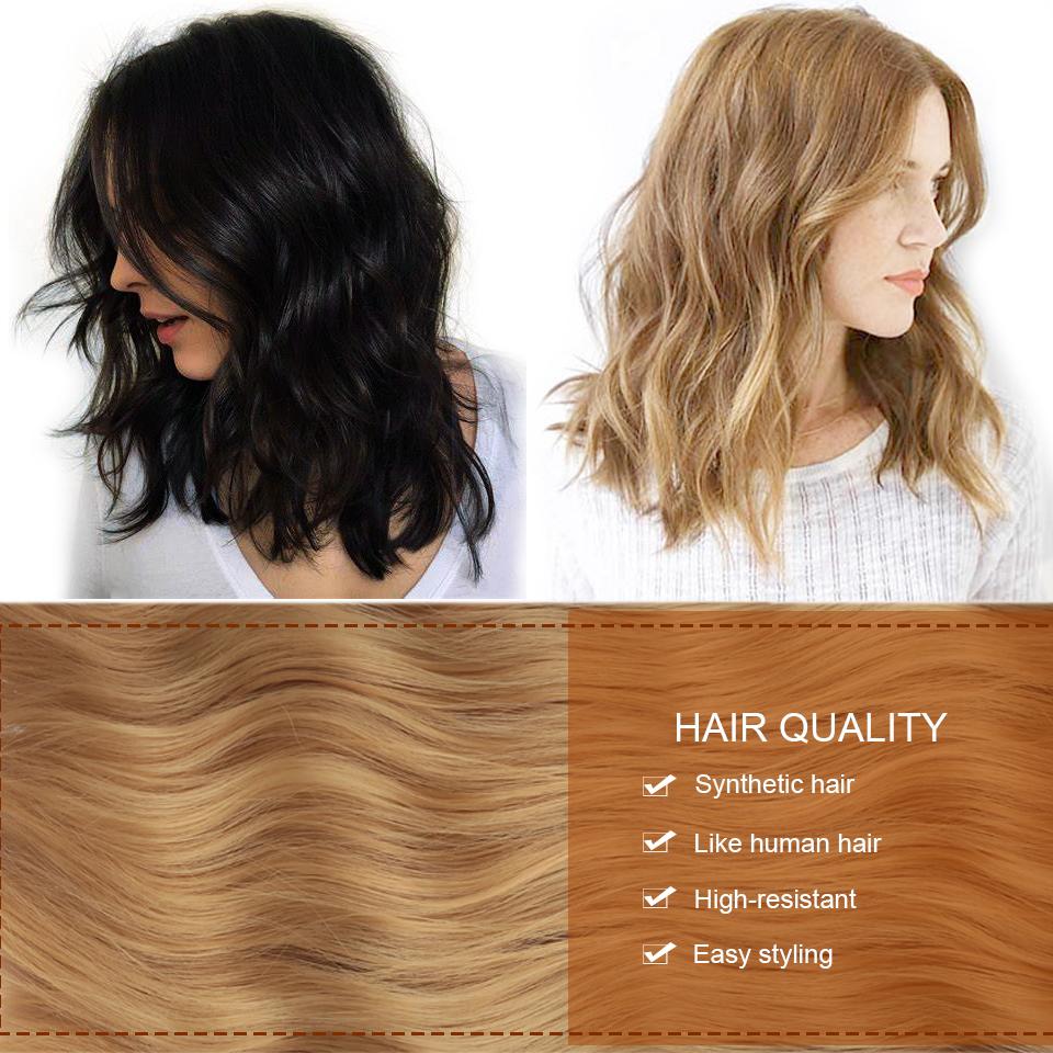 Blonde Einhorn kurze lockige blonde Bob-Perücken mit Pony für Frauen, tägliche Party, natürliches Haar, synthetisches, hitzebeständiges Faserhaar