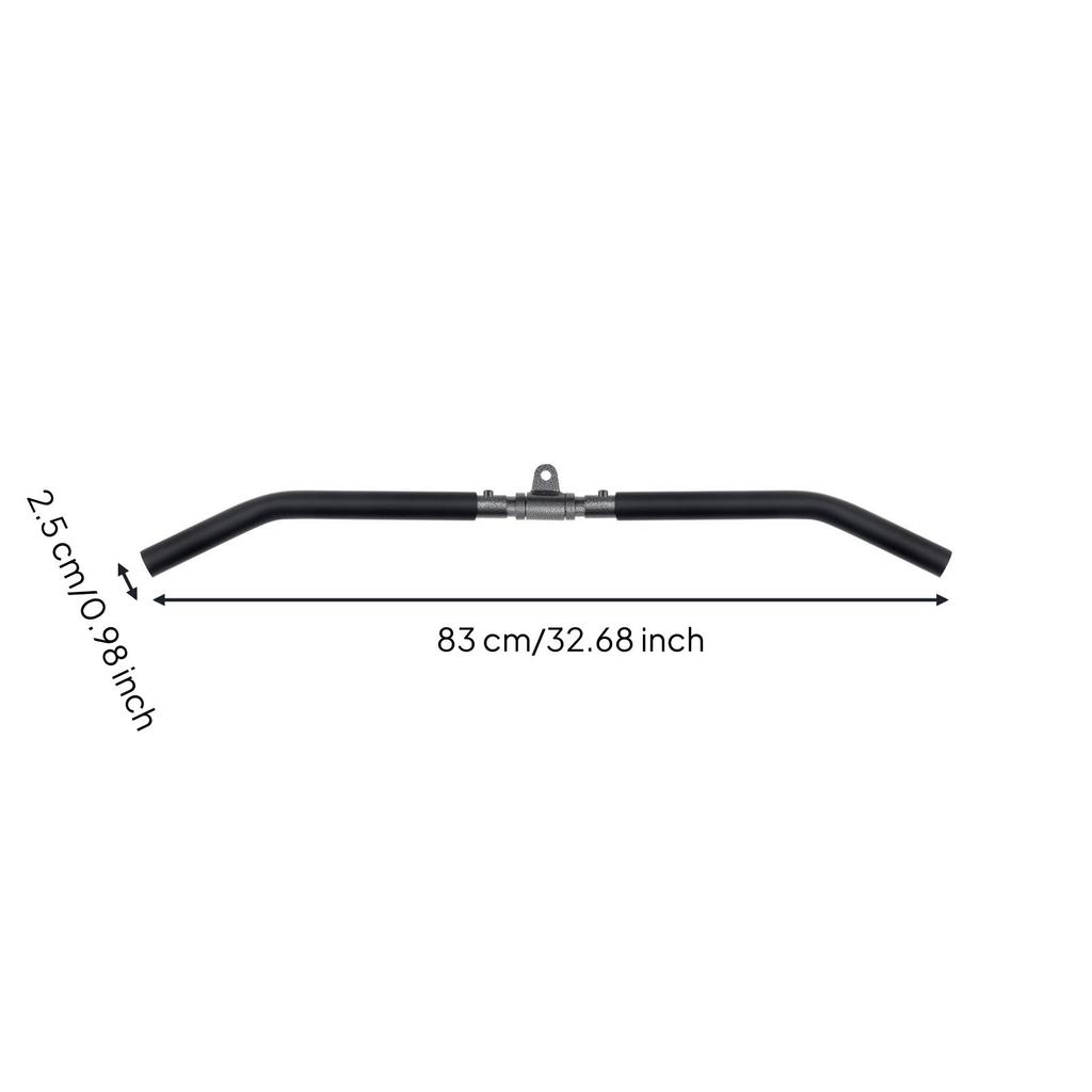 Lat Pulldown Bar Curved Handle Heavy Duty Cable Machine for