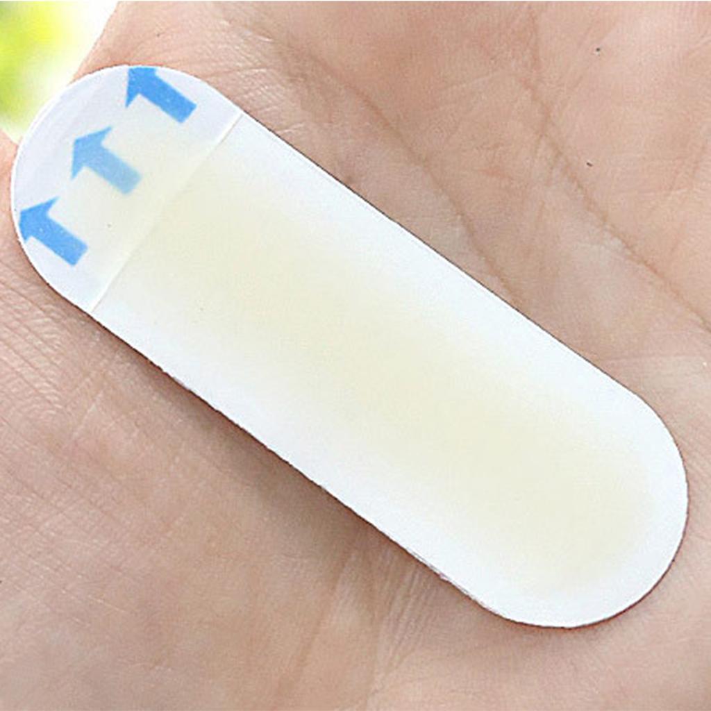 1pcs Self-Adhesive Heel Protector Sticker Heel Protector Invisible Hydrogel Pad Anti Blister Cushion Pad for Women Men Foot Care