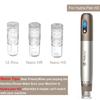 Kit de cartuchos de agulhas hydra pen h3 originais, caneta derma descartável substituível, agulhas de substituição para mesoterapia, microagulhamento