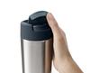 Joseph Joseph Travel Mug with Lid, Spill-Proof, 454ml, Ship Steel, 81133