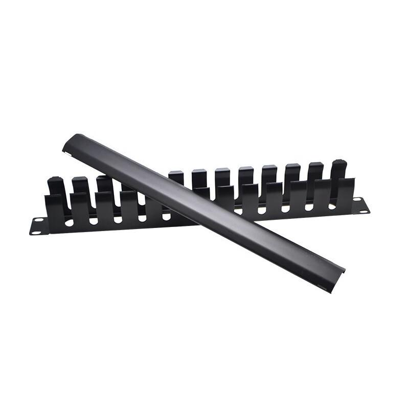 Yaoke 19-inch 24-Port Metal Cable Management Panel