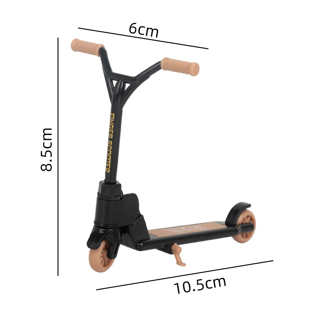 Mini Folding Finger Skateboard Scooter Toy - New Desktop Model