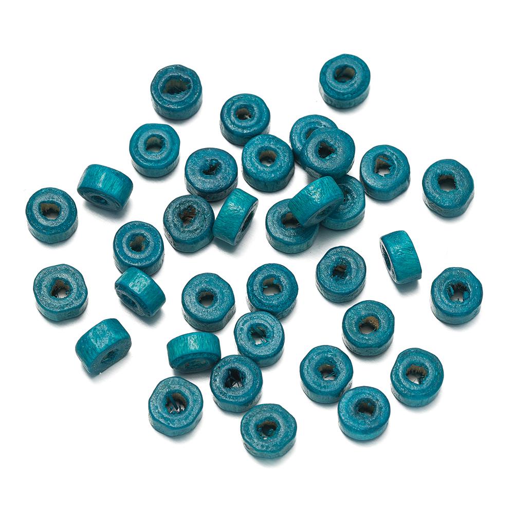

500Pcs/lot Colorful Wooden Flat Round Bead Loose Spacer Beads for DIY Bracelet Necklace Earrings Jewelry Making Supplies озеро синий