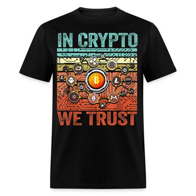 In Krypto wir vertrauen T-Shirt Lustiges Bitcoin-T-Shirt ETH LTC XMR BTC Krypto-T-Shirt S-6XL