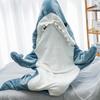 Großer Hai Schlafsack Einteiliger Pyjama Büro Nickerchen Ozean Hai Decke Schal Schlafsack Decke Unisex Zuhause