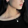 New Fashion Trendy Jewelry Fresh Love Heart The Original Clavicle 925 Sterling Silver Pendant Necklace Anti-allergic HZX052