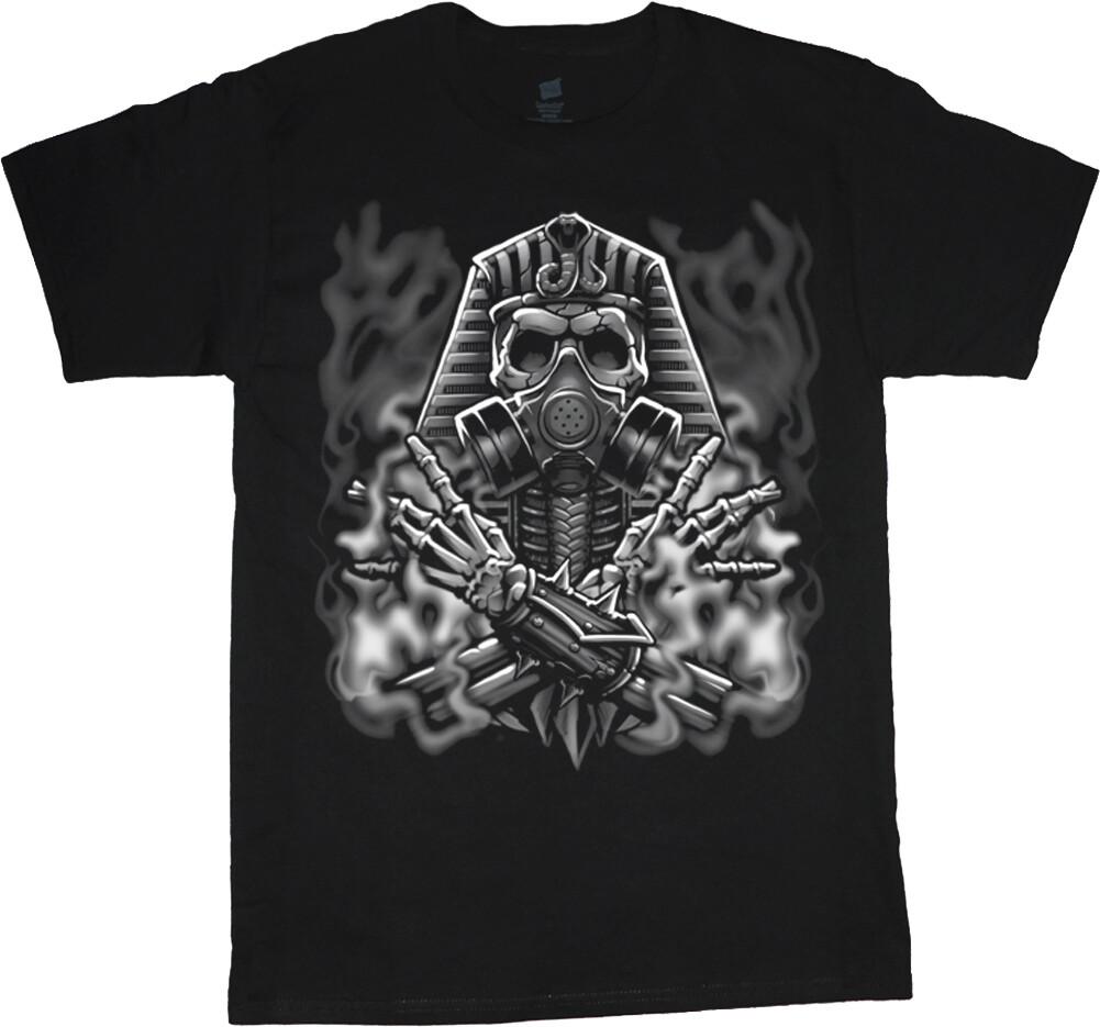 Mens Big and Tall T-shirts Egyptian Skull Graphic Tees Big Men Clothing XL