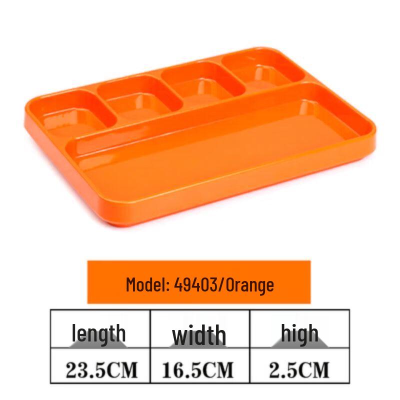 Melamine Divided Sauce & BBQ Plate