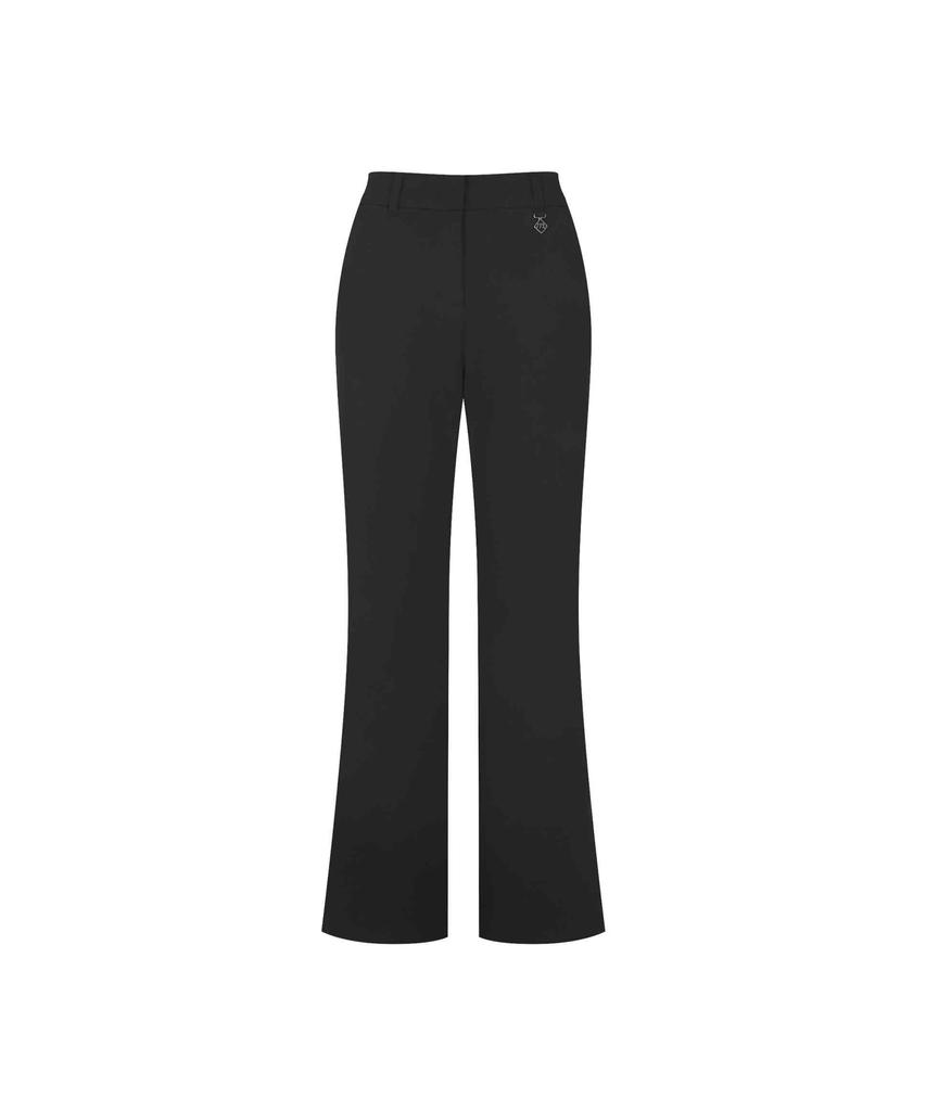 MONDAYFLOW Stress-Free Bootcut Pants_Black