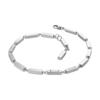 Calvin Klein Rock Sugar Light Luxury Niche Design Artificial Crystal Good Luck Men and Women 35100072-Rock Candy Bracelet Silver F (one Size Fits All)